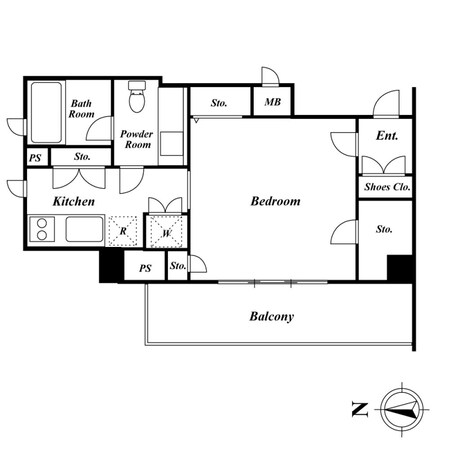 KDXレジデンス品川シーサイドの物件間取画像